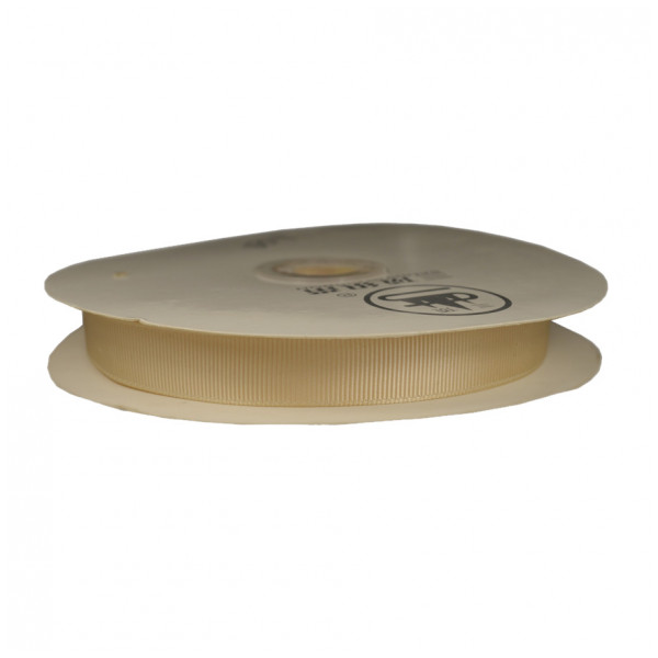 Лента репсовая 1.5см, цвет 04-молочный